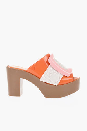 MELISSA Rubber Mules BUCKLE UP with Maxi Buckle 10cm