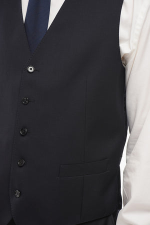 Five-Button Virgin Wool Waistcoat