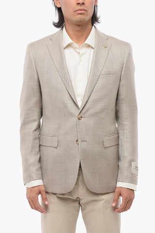 CC COLLECTION Half-lined REFINED Silk Blend Blazer