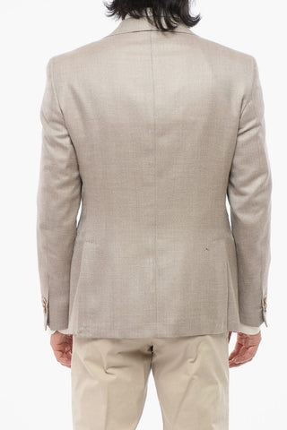 CC COLLECTION Half-lined REFINED Silk Blend Blazer