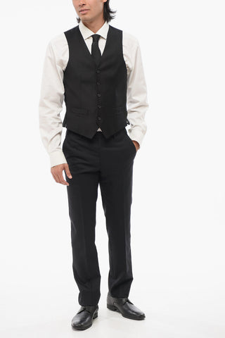 TREND 5-Button Wool Waistcoat