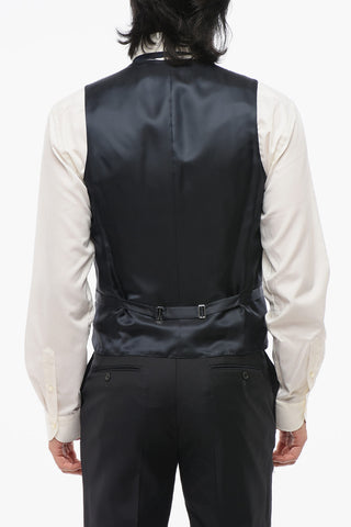 4-Button Wool Waistcoat