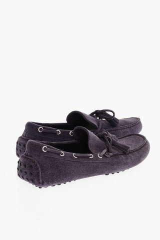 ID Mocassini Da Barca In Suede Con Nappine