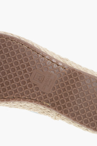 ID Suede Low-Top Sneakers with Raffia Trim