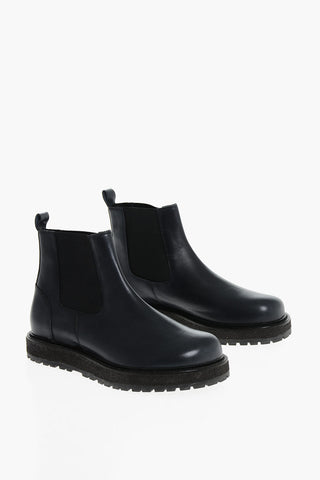ID Leather Chelsea Boots