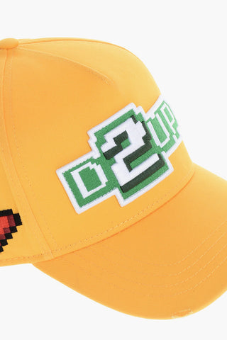 Solid Color GAMING Cap with Embroidered Details