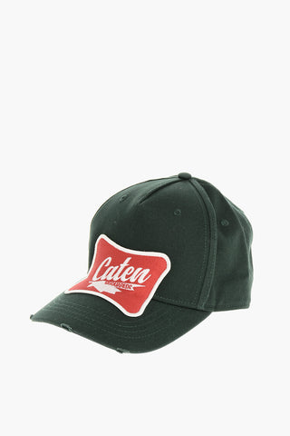 Cotton Gabardine Cap with Adjustable Strap