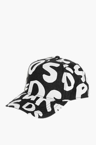 Cappello Baseball POP 80'S in Denim Stampato