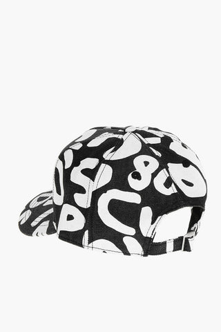 Cappello Baseball POP 80'S in Denim Stampato