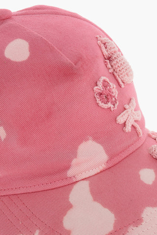 Cappello Baseball ANIMAL KINGDOM in Gabardina di Cotone Effetto Acid-Wash