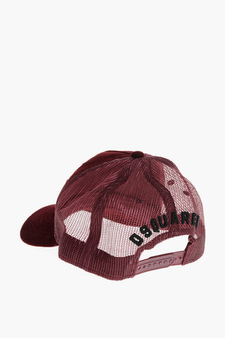 ICON Velvet Trucker Cap with Mesh Insert