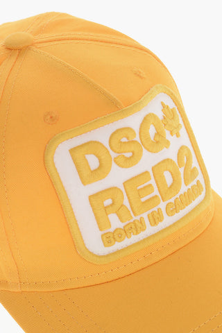 Cappello Baseball in Tinta Unita con Logo in Rilievo