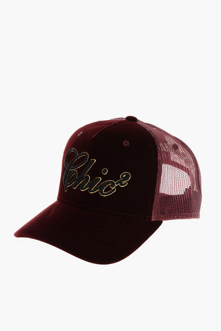 Cappello Baseball Trucker CHIC 2 in Velour con Inserto in Rete