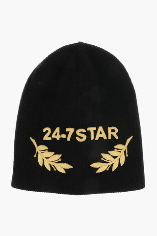 Wool 24-7 STAR Beanie with Contrasting Detail