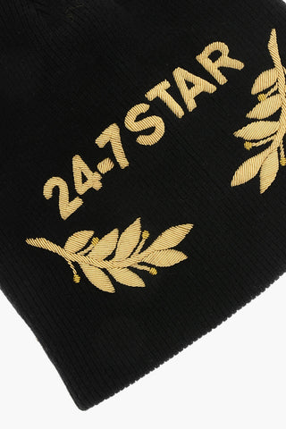 Wool 24-7 STAR Beanie with Contrasting Detail