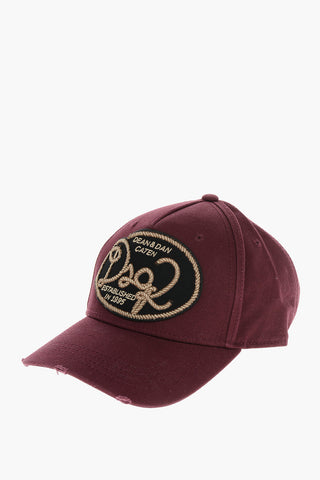 Solid Color CANADIAN COWBOYS Cap with Contrasting Patch