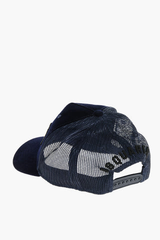 ICON Velvet Trucker Cap with Mesh Insert