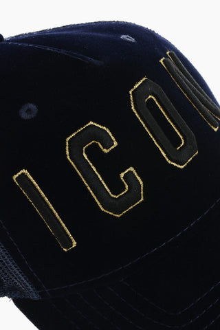ICON Velvet Trucker Cap with Mesh Insert