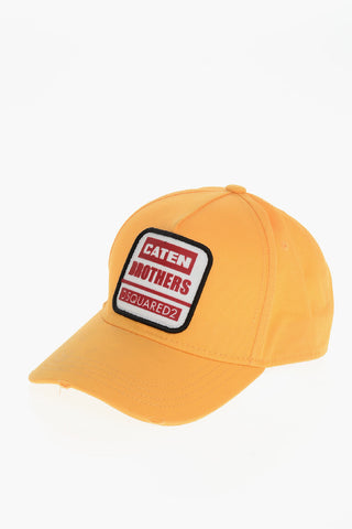 Cappello Baseball CATEN BROTHERS in Tinta Unita con Dettaglio a Contrasto