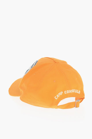 Solid Color CAMP CONSEULOR Cap with Patches