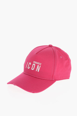 ICON Solid Color Cap with Contrasting Logo