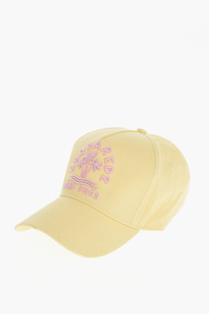 Baseballkappe Aus Baumwoll-Gabardine GOOD FANTASY Mit Reliefdetail