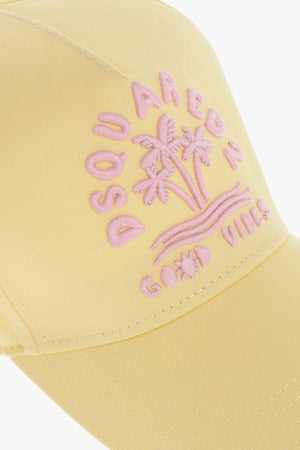 Baseballkappe Aus Baumwoll-Gabardine GOOD FANTASY Mit Reliefdetail