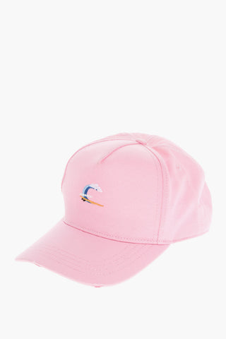Solid Color CATCH THE WAVE Cap with Embroidery