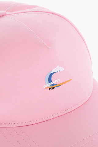 Solid Color CATCH THE WAVE Cap with Embroidery