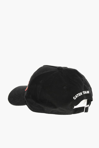 Cotton Gabardine CATEN TEAM Cap with Adjustable Strap