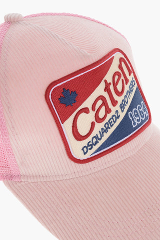 Corduroy FAMILY BUSINESS Trucker Cap with Mesh Insert
