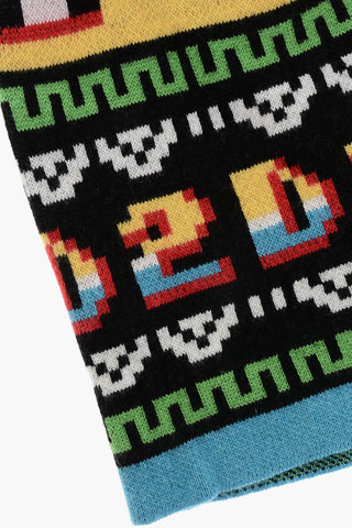 Patterned Wool Blend GAMING Beanie
