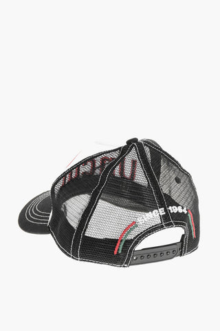 Two-Tone CATEN UNCUT Trucker Cap with Embossed Detail
