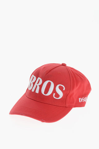 Cappello Baseball BROS in Tinta Unita con Dettaglio in Rilievo