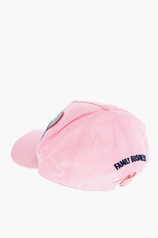 Cotton Gabardine FAMILY BUSINESS Cap with Adjustable Strap