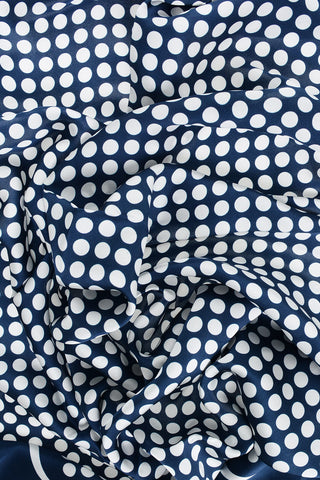 Foulard in Seta a Pois