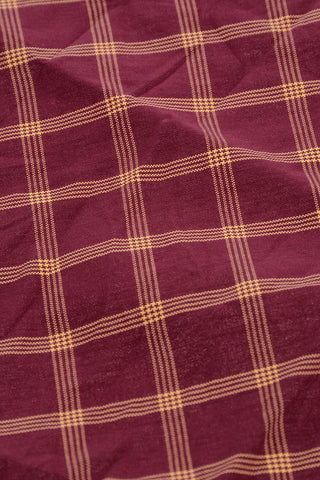 Checked Cotton Foulard