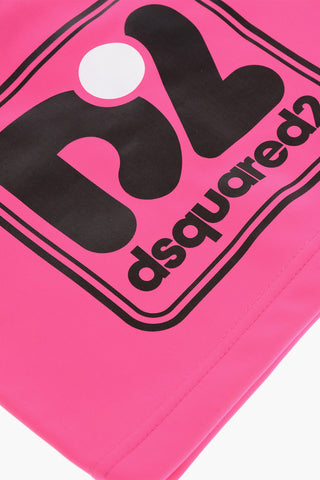 Solid Color Snood with Contrasting Logo