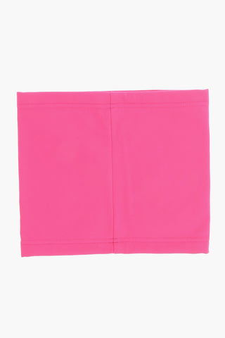 Solid Color Snood with Contrasting Logo