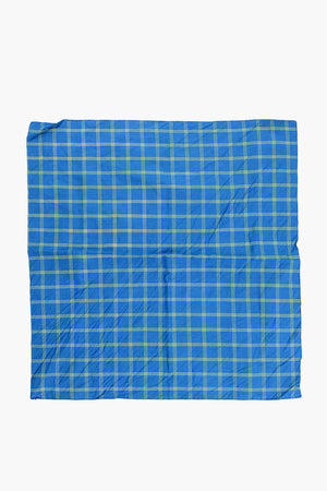 Lightweight Cotton Checked Foulard