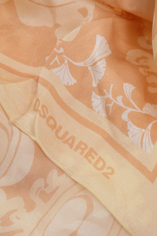 Patterned Silk Foulard