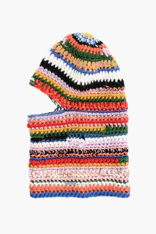 Passamontagna in Misto Lana con Logo Argentato