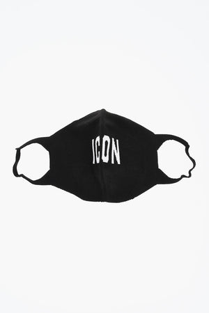 ICON Einfarbige Gesichtsmaske mit Kontrastdetail