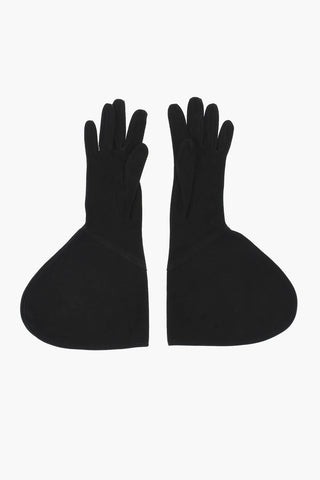 Guanti Gauntlet in Suede 