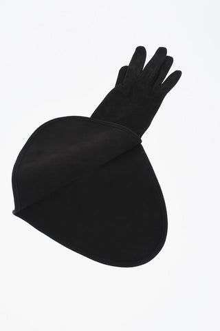 Guanti Gauntlet in Suede 