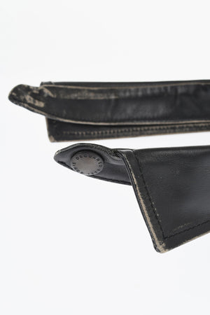Detachable Leather Collar