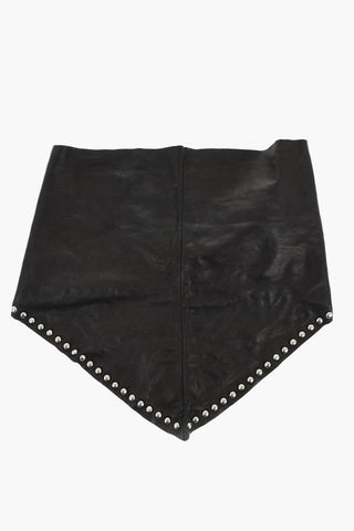 Leather Studded Foulard