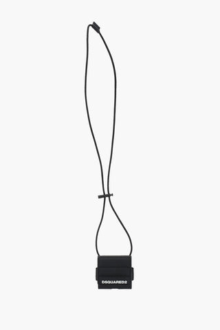 Faux Leather Neck Airpods Case