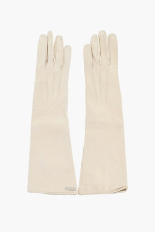 Guanti Opera In Pelle a Tinta unita