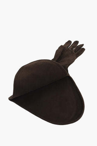 Suede Gauntlet Gloves